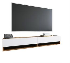 Έπιπλο TV Handra Λευκό 180x31.5x29.5 cm