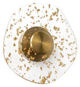 Φωτιστικό τοίχου LED APP1794-W Brush Gold