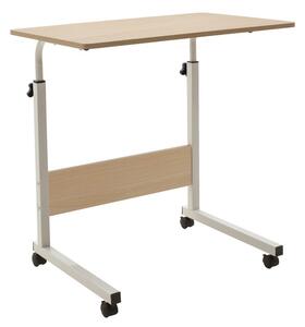 Γραφείο Piper Oak - Λευκό 60x40x69-90 cm