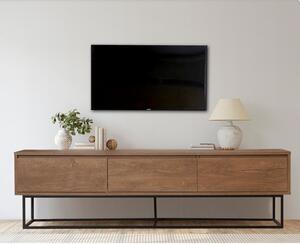 Έπιπλο TV Milo 180 Walnut-Μαύρο