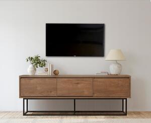 Έπιπλο TV Milo 140 Walnut-Μαύρο