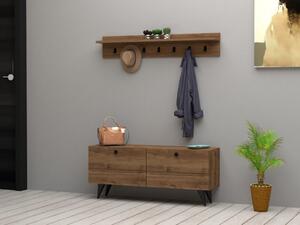Κρεμάστρα Εισόδου Rupa Walnut
