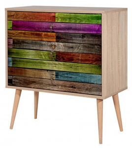 Ντουλάπα Dressing Trio-726 Sonoma Oak
