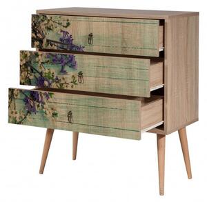 Ντουλάπα Dressing Trio-727 Sonoma Oak