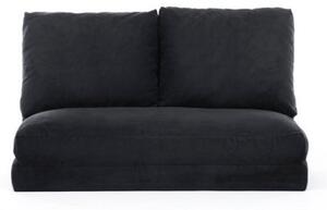 Αναδιπλούμενος καναπές 2 θέσεων Taida Black