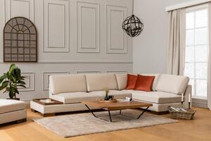 Γωνιακός Καναπές Tulip Beige