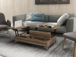 Τραπεζάκι σαλονιού Esinti Walnut