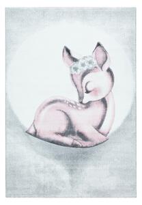 Χαλί Bambi Ροζ V3 200x290 cm
