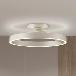 Viokef Φωτιστικό οροφής LED Saturn, Ø 50 cm, κρεμ-ασημί, μέταλλο, ρυθμιζόμενος, Μπεζ, Σαλόνι / τραπεζαρία, Μέταλλο, σύγχρονο