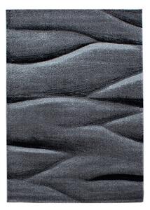 Χαλί Lucca Μαύρο 80x250 cm