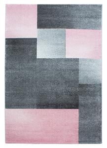 Χαλί Lucca Ροζ 80x250 cm