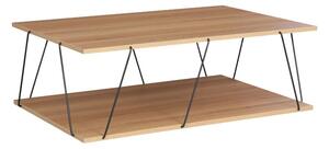 Τραπεζάκι σαλονιού Tars sonoma - Μαύρο 90x60x30.5cm