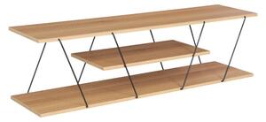 Έπιπλο TV Tars Sonoma-Μαύρο 120x30x33cm