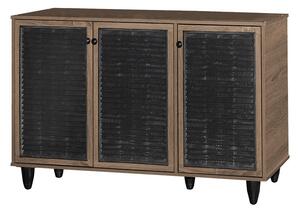 Παπουτσοθήκη Ronan σε χρώμα Καρυδί 105x35x.66cm
