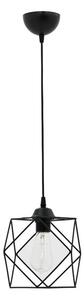 Φωτιστικό οροφής Alama E27 μαύρο 20x20x74 cm