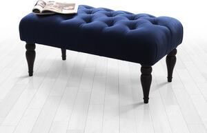 Σκαμπό πάγκος Soltani Μπλε Σκούρο 50x20 cm