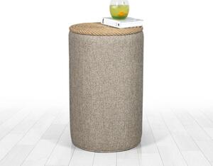 Σκαμπό Faruk Stone 32x53 cm