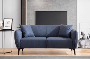 2θέσιος καναπές Naura Navy Μπλε 185x55 cm