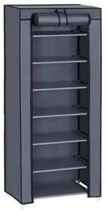 Παπουτσοθήκη, Songmics, Γκρι, 46x28x127 cm