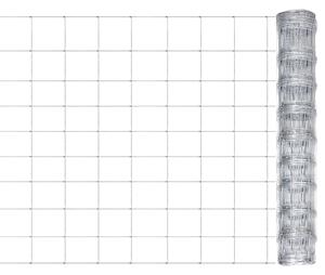 VidaXL Συρματόπλεγμα Περίφραξης Ασημί 50 x 1 μ. από Γαλβαν. Ατσάλι