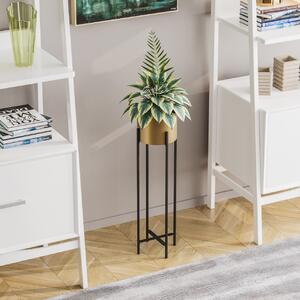 Διακοσμητική Γλάστρα GED025A Χρυσό 23x78x23 cm