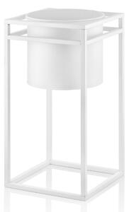 Διακοσμητική Γλάστρα SKS0029 Λευκό 30x30x60 cm