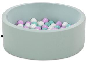 Πισίνα με μπαλάκια Bubble Pops v1 Μέντα 85x85x30 cm