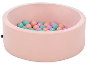 Πισίνα με μπαλάκια Bubble Pops v1 Ροζ 85x85x30 cm