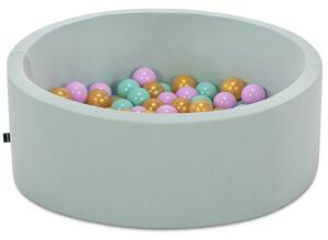 Πισίνα με μπαλάκια Bubble Pops v3 Μέντα 85x85x30 cm