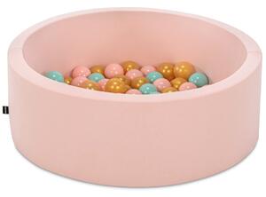 Πισίνα με μπαλάκια Bubble Pops v6 Ροζ 85x85x30 cm