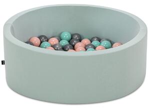 Πισίνα με μπαλάκια Bubble Pops v9 Μέντα 85x85x30 cm