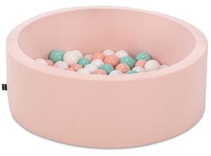 Πισίνα με μπαλάκια Bubble Pops v7 Ροζ 85x85x30 cm