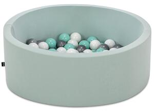 Πισίνα με μπαλάκια Bubble Pops v6 Μέντα 85x85x30 cm