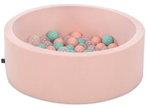 Πισίνα με μπαλάκια Bubble Pops v8 Ροζ 85x85x30 cm