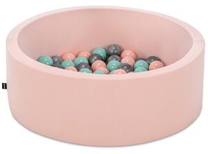 Πισίνα με μπαλάκια Bubble Pops v9 Ροζ 85x85x30 cm
