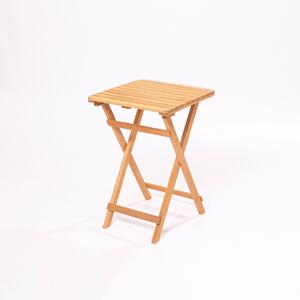 Τραπέζι Κήπου My021 Καφέ 60x72x60 cm