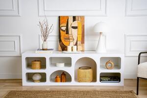 Κονσόλα Lorin Λευκό 160x51x38 cm