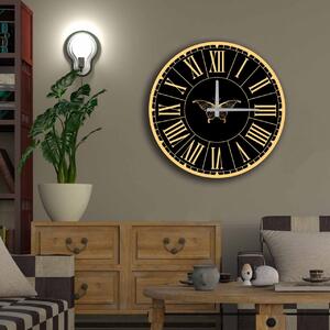 Ρολόι Τοίχου από MDF 5050MS Πολύχρωμο 50x50x5 mm