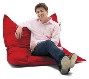 Πολυθρόνα Πουφ Κήπου Cushion Κόκκινο 100x100x20 cm