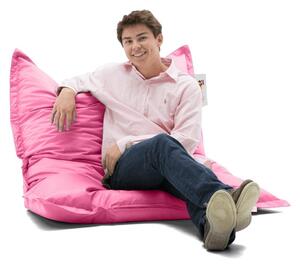 Πολυθρόνα Πουφ Κήπου Cushion Ροζ 100x100x20 cm