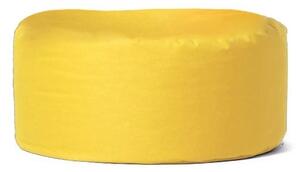 Πουφ κήπου Round Κίτρινο 55x30 cm