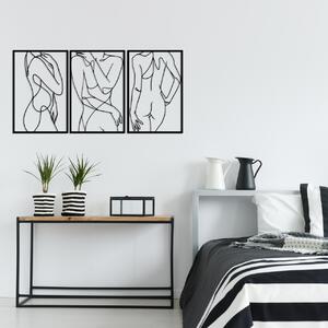 Μεταλλικός πίνακας Sexy Μαύρο 103x50 cm