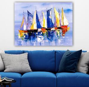 Πίνακας 619226807 Πολύχρωμο 70x100 cm