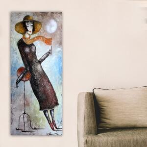 Πίνακας Roma Fiore Πολύχρωμος 50x120 cm