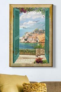Πίνακας καμβά Πολύχρωμος 50x70x3 cm