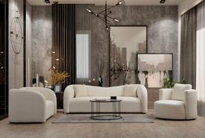 2θέσιος καναπές Asos Κρεμ 170x76x75 cm