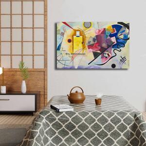 Πίνακας Rainbow Aurora Πολύχρωμος 45x70 cm