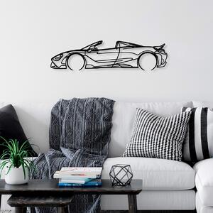 Μεταλλικός πίνακας McLaren Μαύρο 70x17 cm
