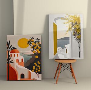 Πίνακας, σετ 2 τεμαχίων 2KNV4328 Πολύχρωμος 110x70 cm