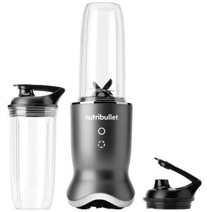 Μπλέντερ Nutribullet NB1206DGCC, 1200W, 900 ml, 1 ταχύτητα + Pulse, κουμπιά αφής, χωρίς BPA, σκούρο γκρι/ασημί